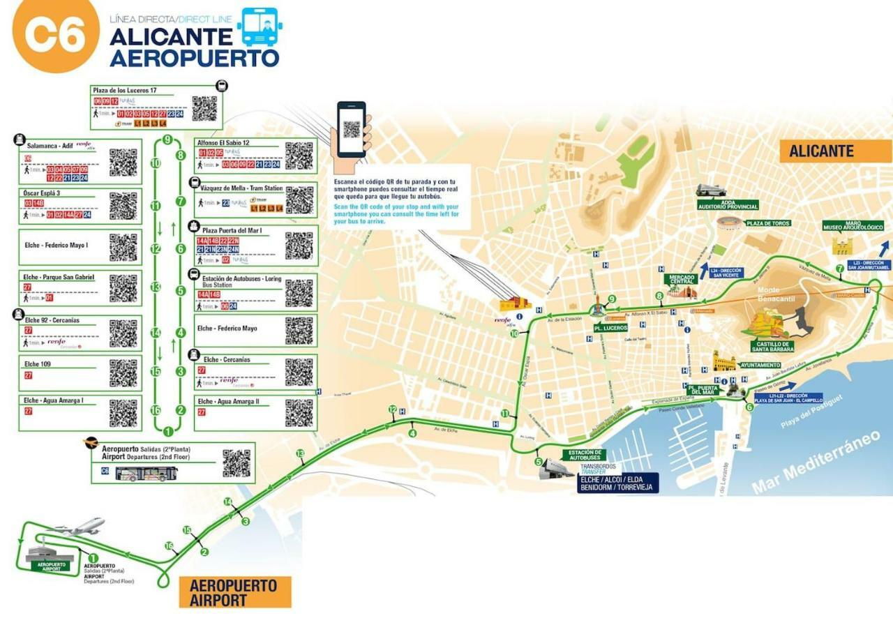 Comfortable Apartment With Wi-Fi Alicante Exterior foto